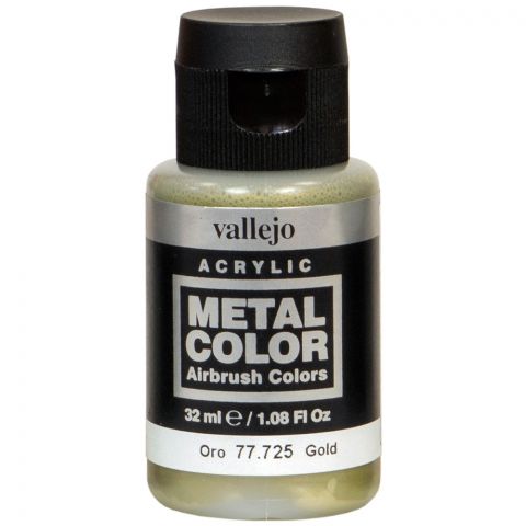 Краска Vallejo Metal Color: Gold 77.725 (32 мл)